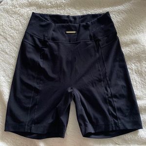 Whitney Simmons biker shorts